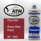 Preview: Hyundai, Rose Red Pearl, 5F / MG: 400ml Sprühdose, von ATW Autoteile West.